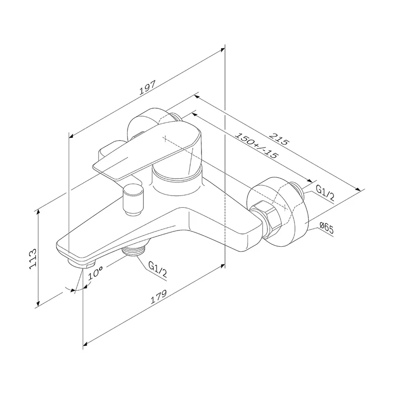 Wannenarmatur Gem – FGA10000