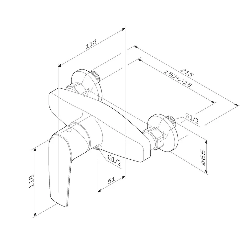 Duscharmatur Gem – FGA20000