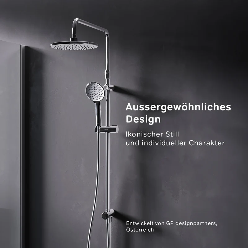 Duschsystem Hit mit Regendusche – F07TA000