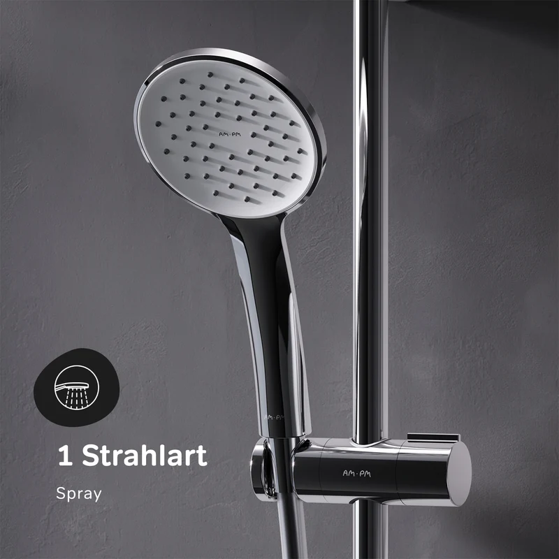 DuschSet Hit Brausegarnitur Stangenbrause-Set – F01TA000