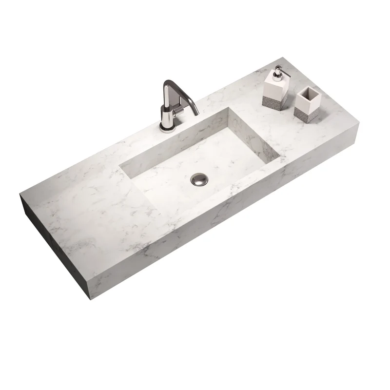 Top vasca integrata 120 YOKA