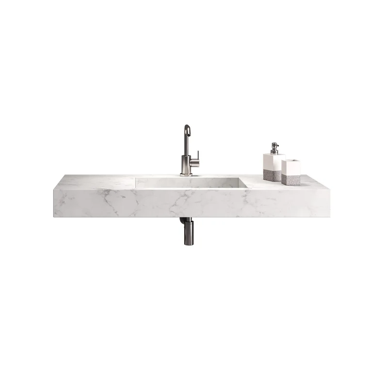 Top vasca integrata 120 YOKA