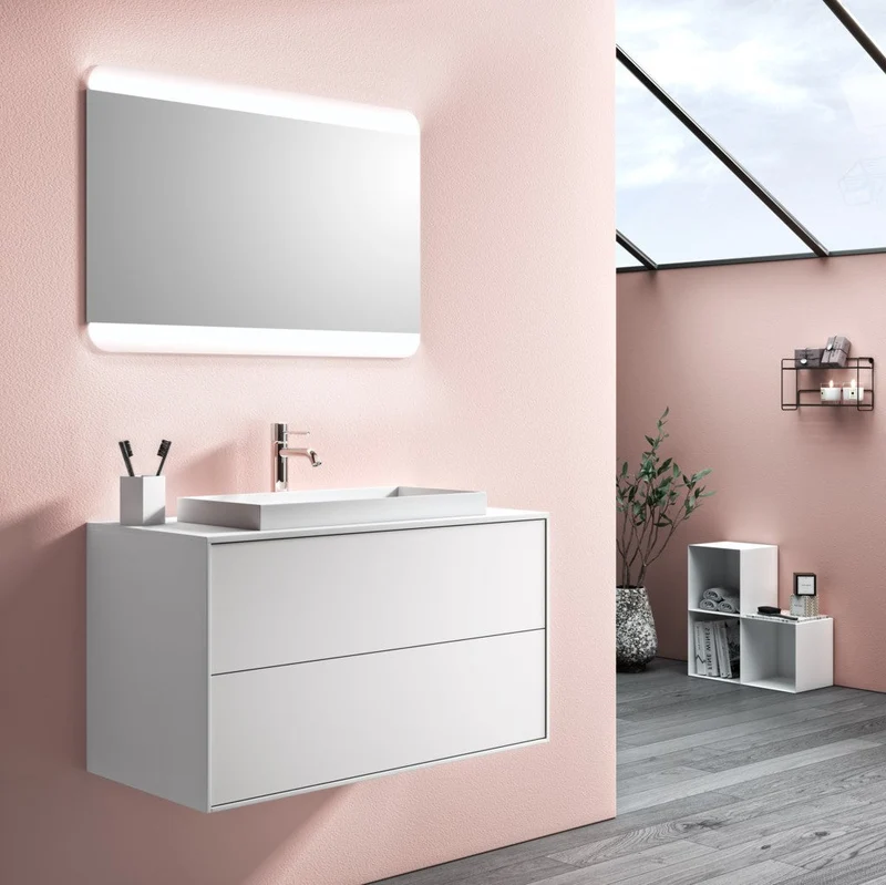 Lavabo da semi incasso DUBLINO 4 | Bianco