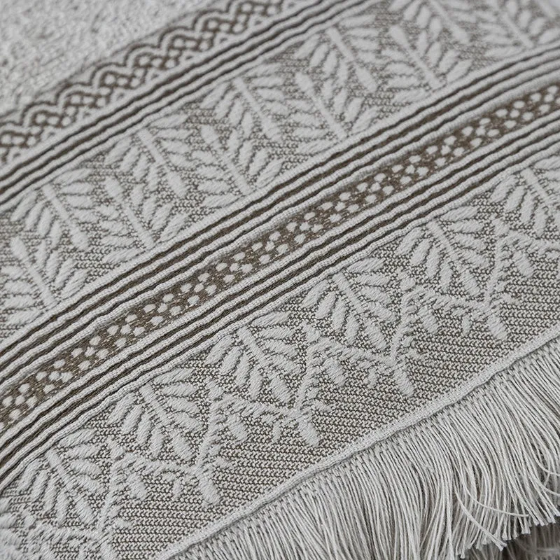 Set asciugamani 1+1 MENDHI beige