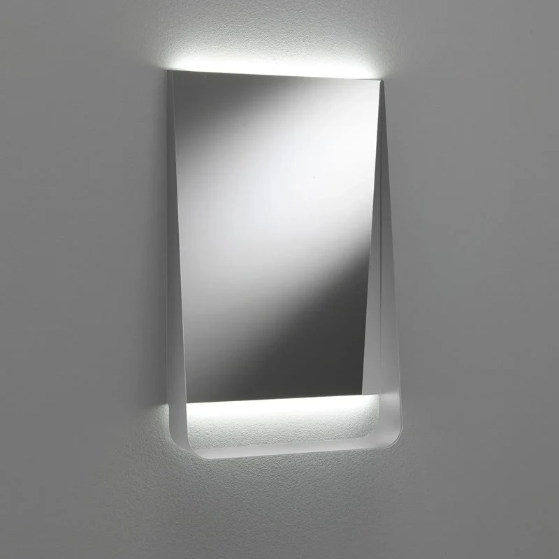 Specchio con mensola e led WING50