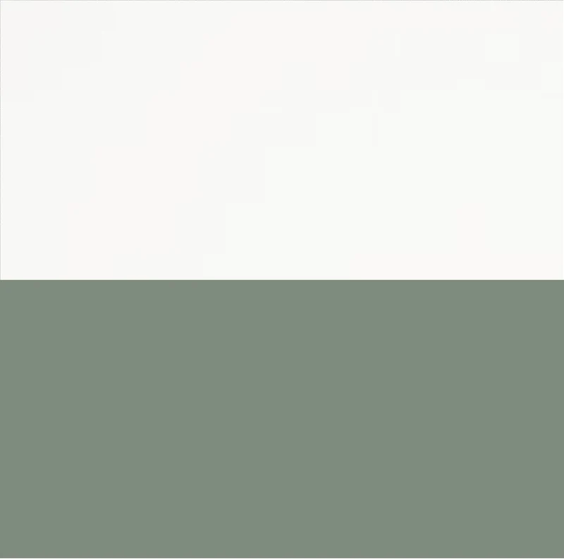 Composizione vasca DX CUPIDO-54 bianco/verde salvia