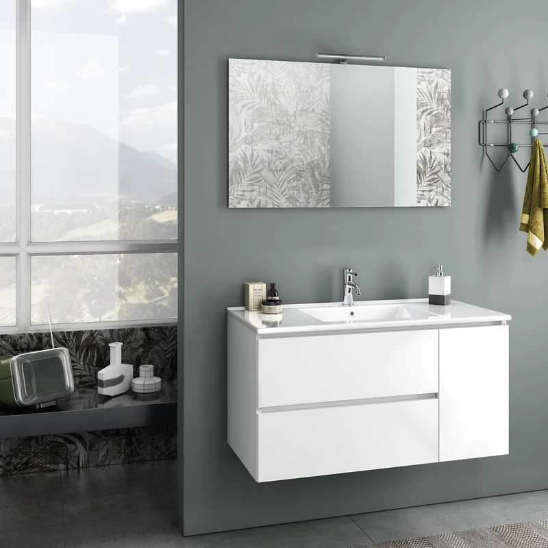Composizione FLAM bianco opaco