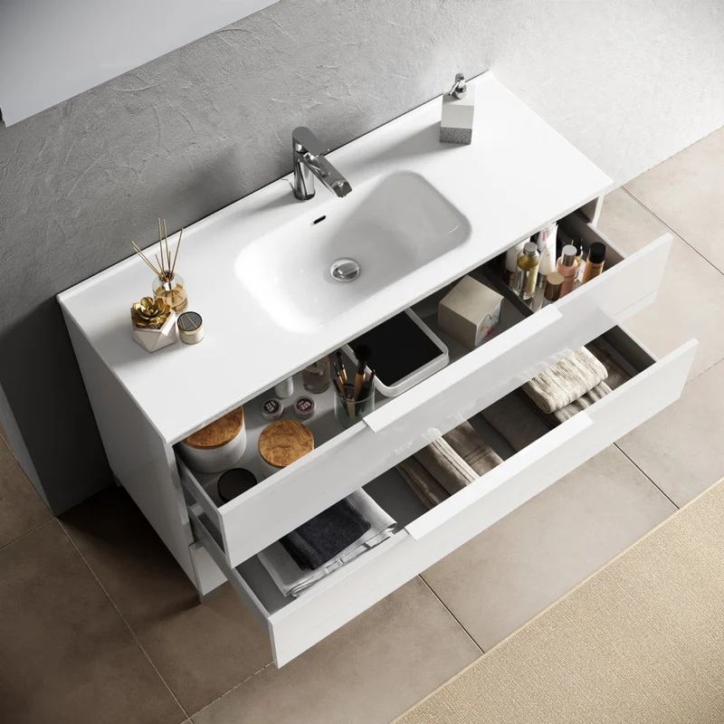Composizione vasca SX MALMO quercia