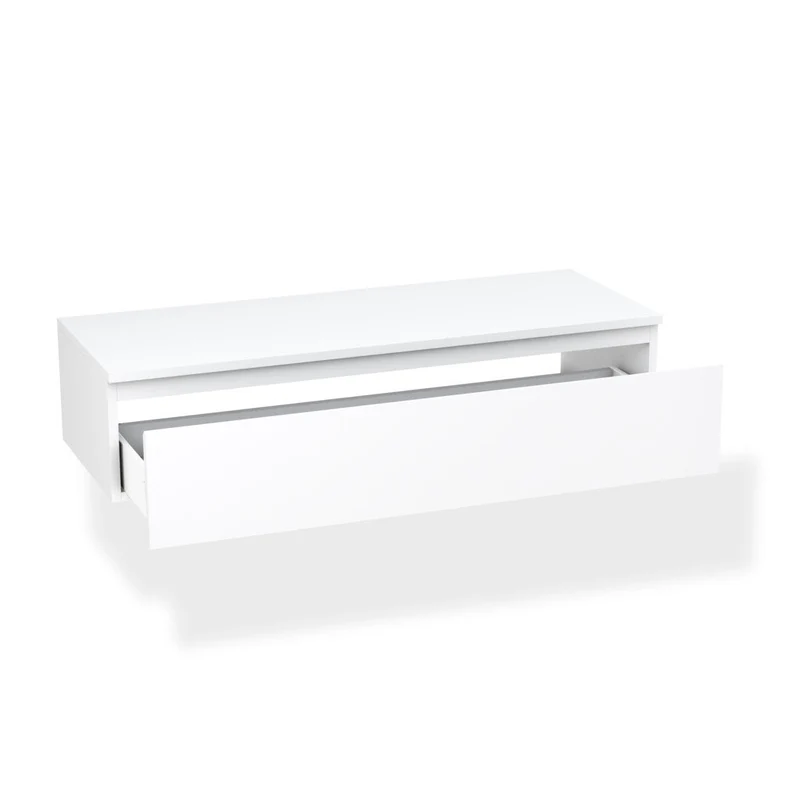Composizione vasca SX YOKA-07 quercia/bianco
