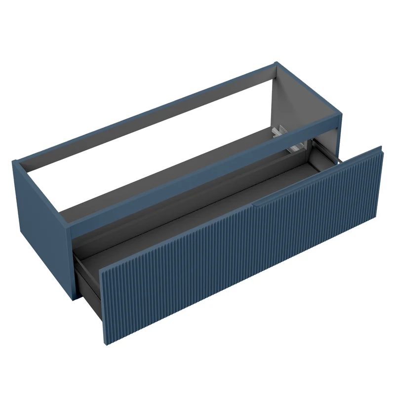 Base portalavabo 1 cestone ZIP blu