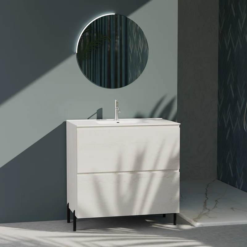 Composizione a terra GALILEO-73 rovere alaska