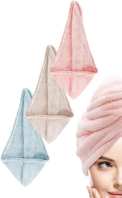 Turbante asciugacapelli LISS beige