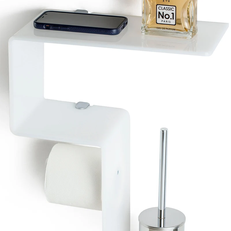 Mensola multifunzione per bagno da parete ACHILLE