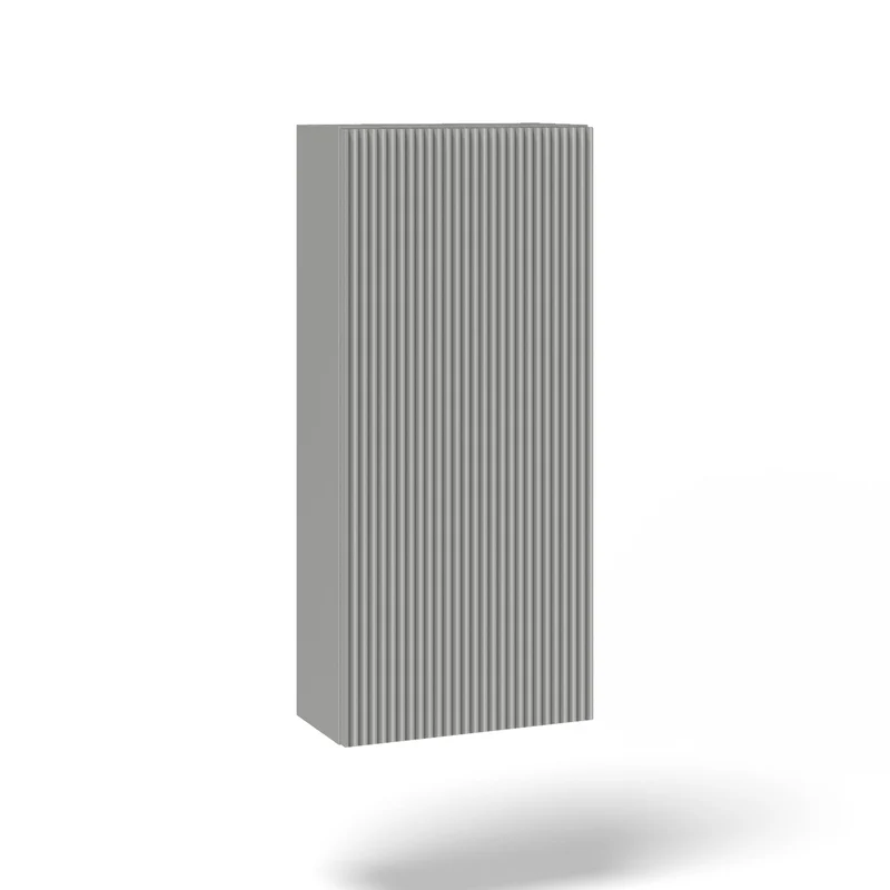 Pensile alto ZIP grigio opaco
