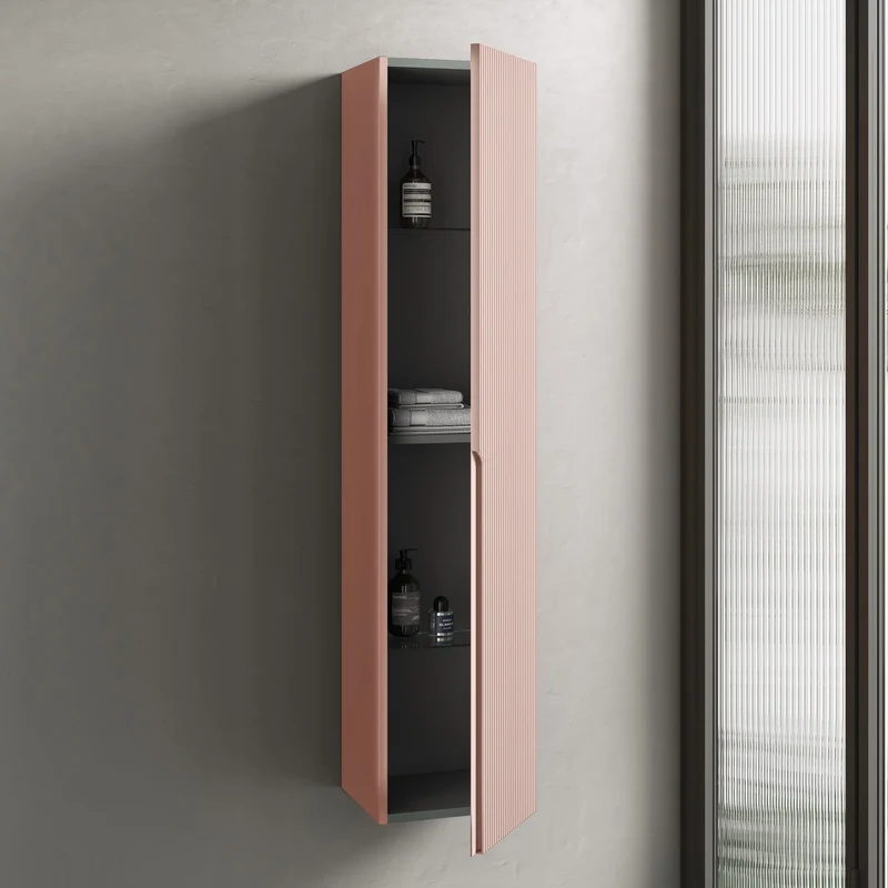 Colonna ZIP rosa cipria