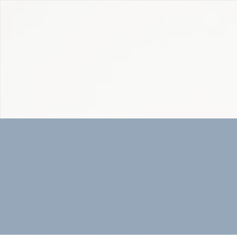 Composizione doppio lavabo 7 pezzi ZIP bianco / azzurro tiffany