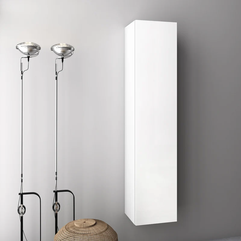 Composizione 8 pezzi YOKA noce/bianco opaco 275cm