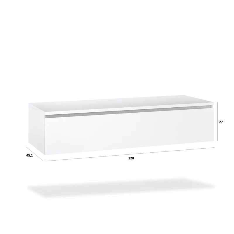 Composizione 5 pezzi YOKA rovere noce/bianco