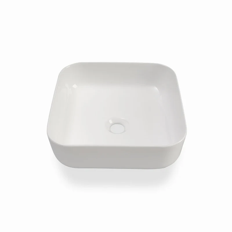 Composizione doppio lavabo 7 pezzi YOKA noce/bianco