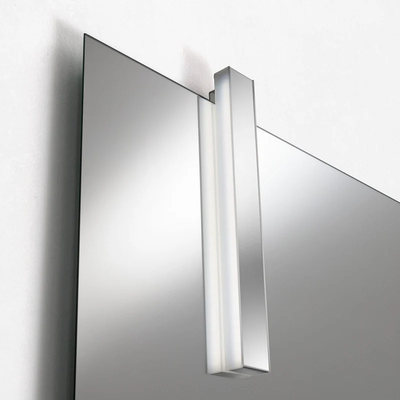 Composizione doppio lavabo 7 pezzi YOKA noce/bianco