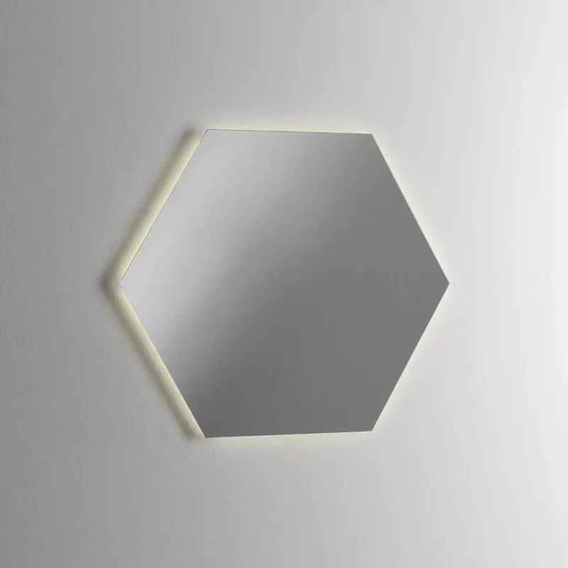 Specchio con Led HEXA 2