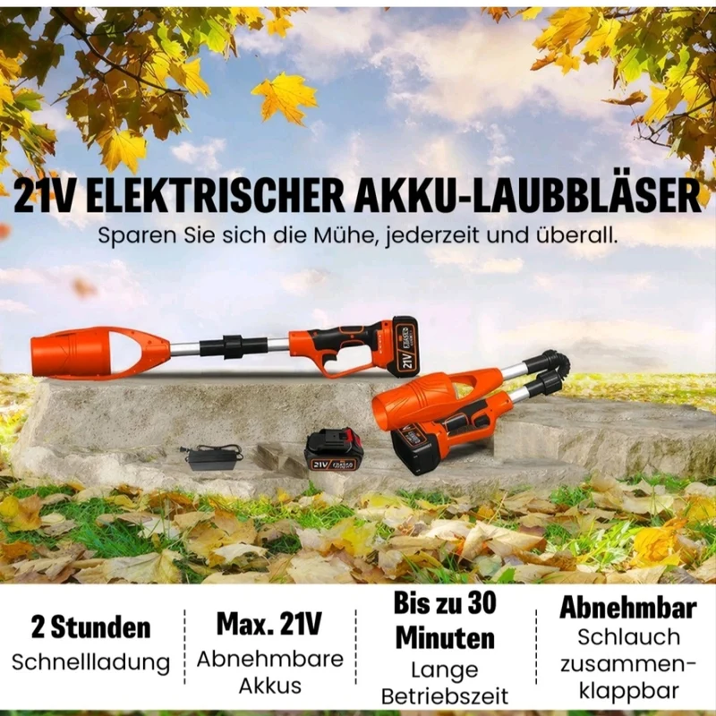 Akku Laubbläser Bläser mit Akkus