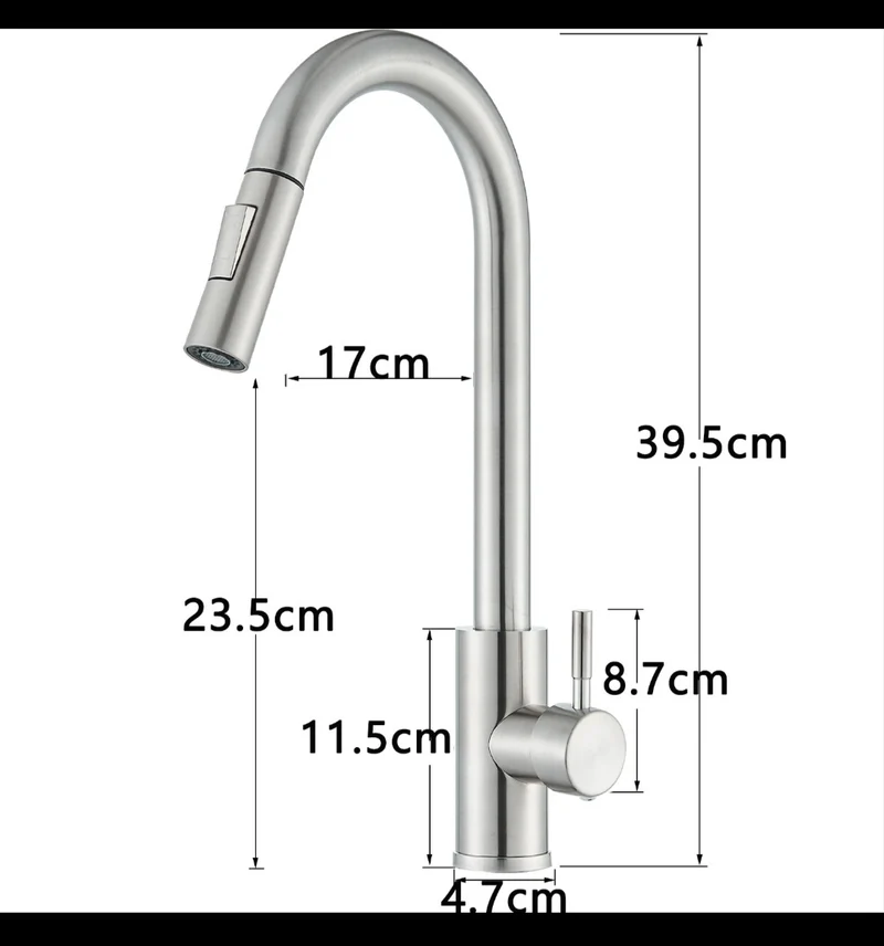 Wasserhahn Küchenarmartur Mischbatterie Brause Modern