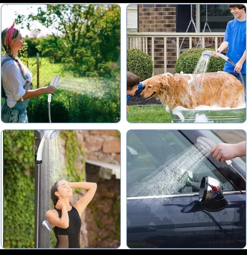 Campingdusche Garten Dusche mit Akku