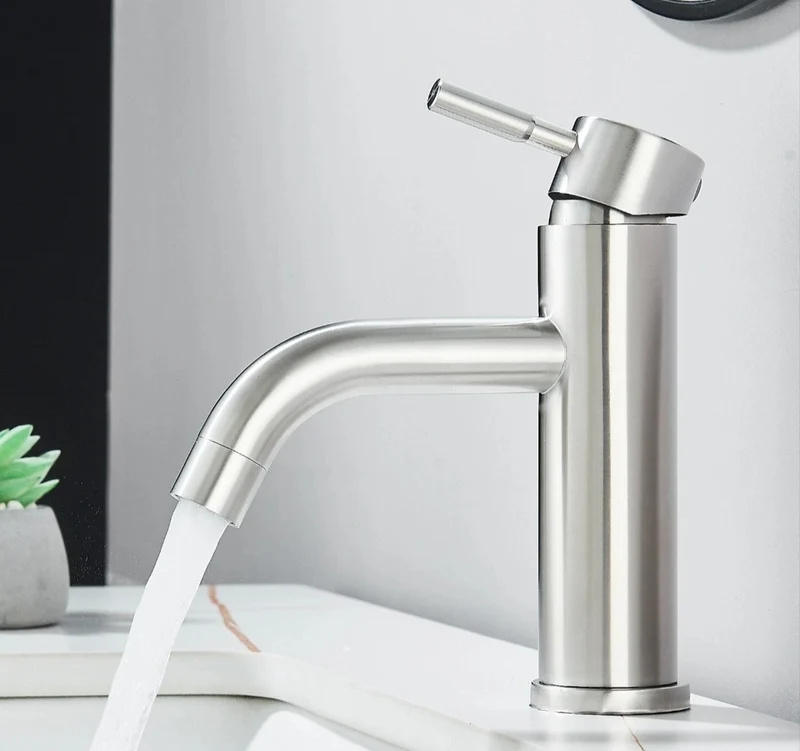 Bad Waschbecken Wasserhahn Armatur Edelstahl