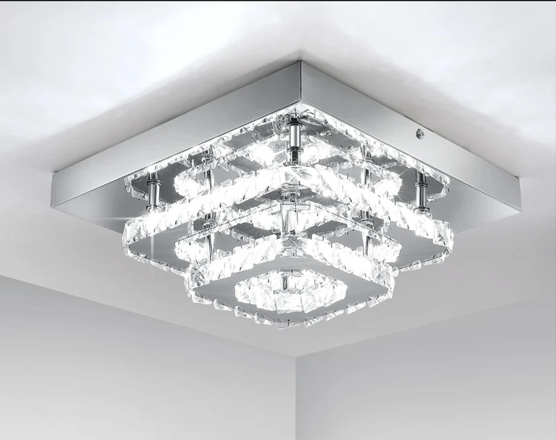 LED Kristall Deckenlampe Kronleuchter