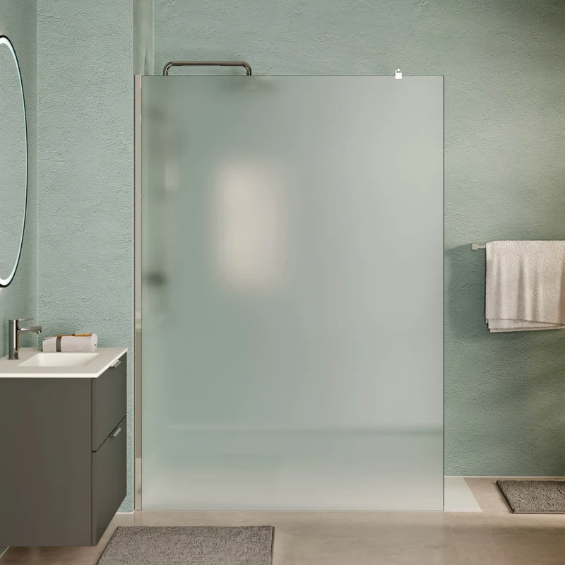 Walk-In Dusche EIRA - Milchglas 8 mm und 10 mm