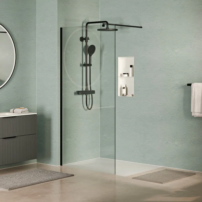 Walk-In Dusche EIRA - Klarglas 8 mm und 10 mm