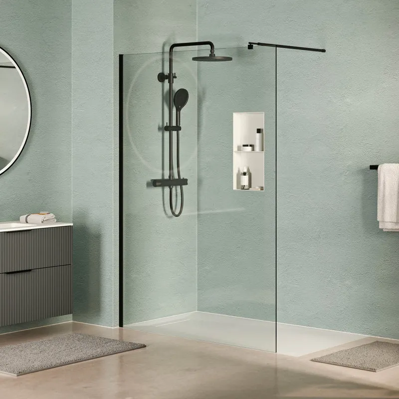 Walk-In Dusche EIRA - Klarglas 8 mm und 10 mm