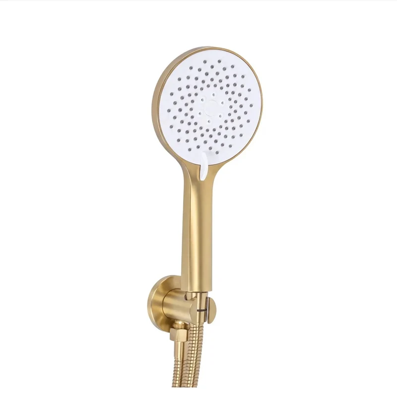 Unterputz-Duschset Drop – Gold Matt