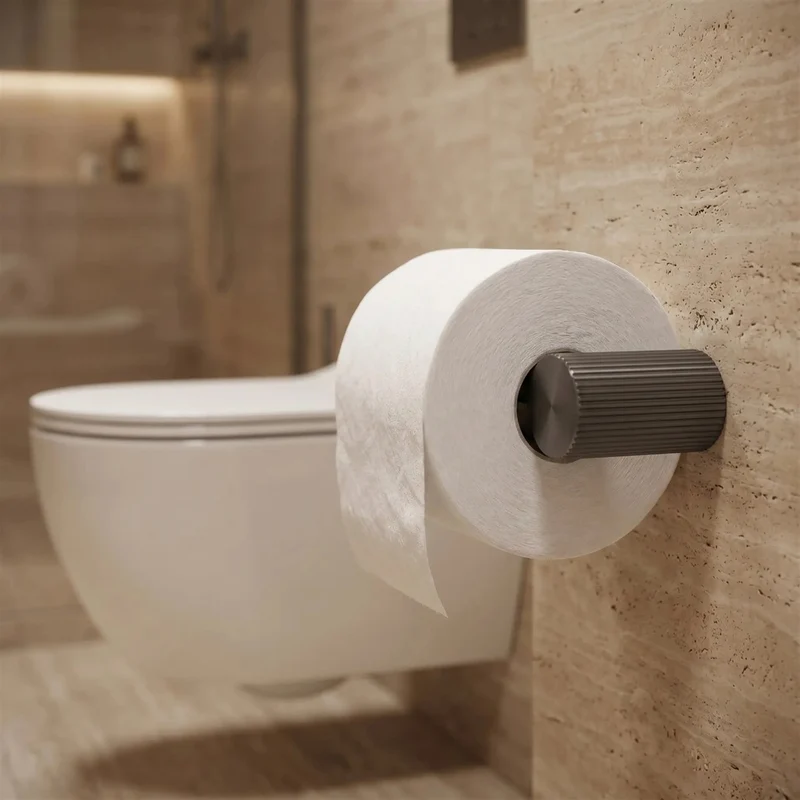 Toilettenpapierhalter Solo – Titan