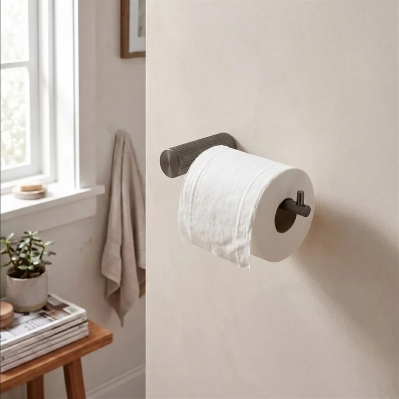 Toilettenpapierhalter Solo – Titan