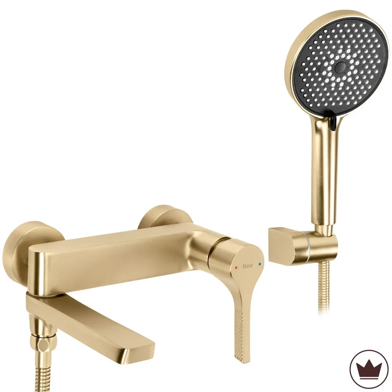 Wannenarmatur Maxim Premium – Gold Matt