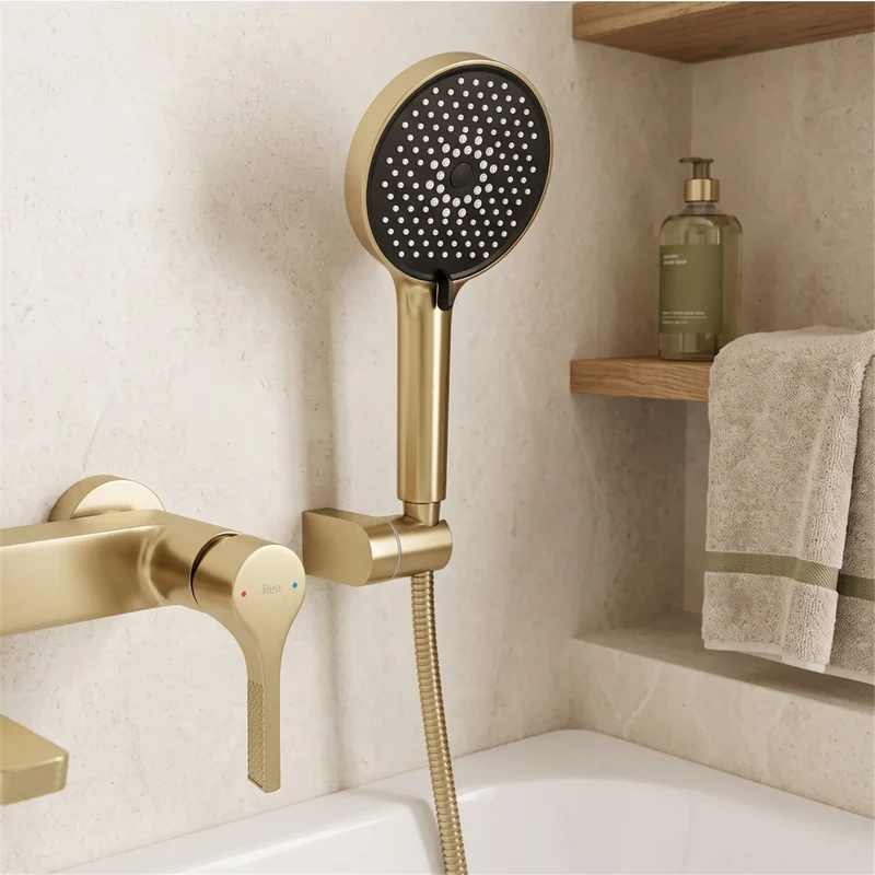 Wannenarmatur Maxim Premium – Gold Matt