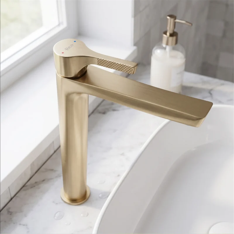 Waschbeckenarmatur Maxim Premium – Gold Matt High