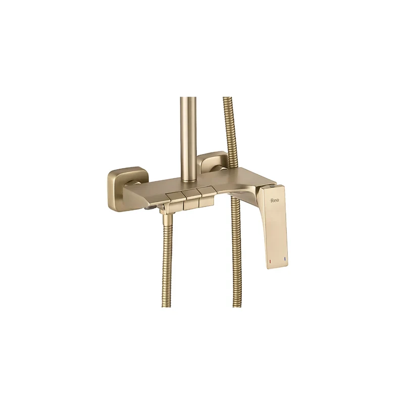 Duschgarnitur Joe Premium – Gold Matt