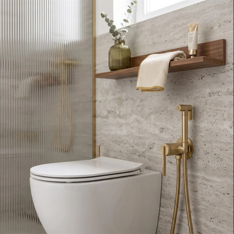 Bidetarmatur Grace – Gold Matt