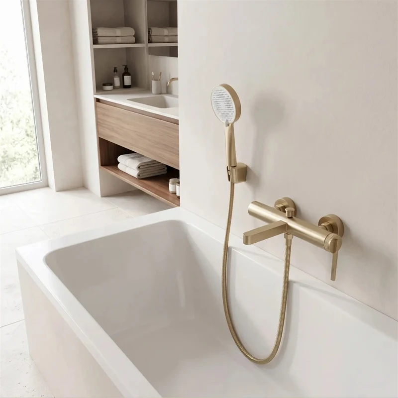 Wannenarmatur Grace – Gold Matt