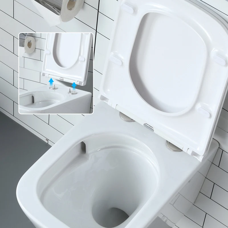 HOROW UG07S Spülrandloses Wand-WC