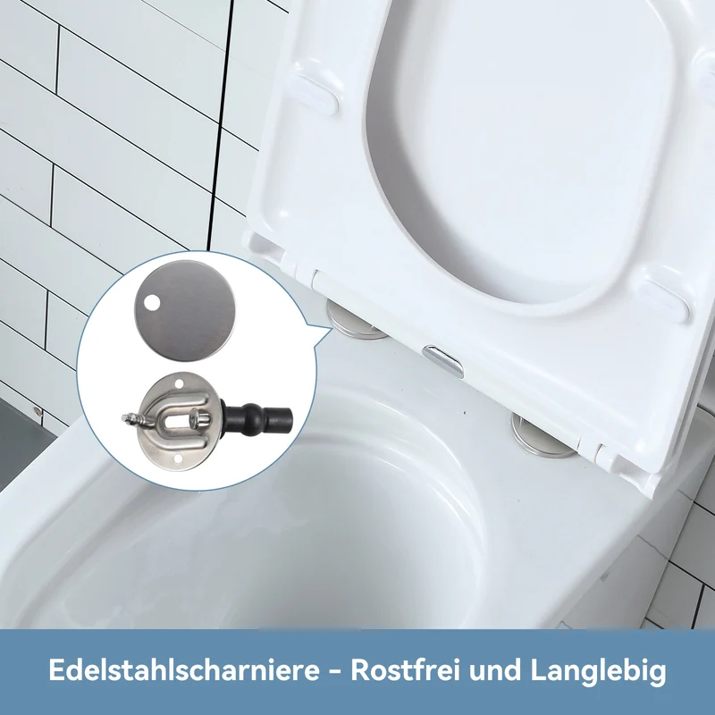 HOROW UG07S Spülrandloses Wand-WC