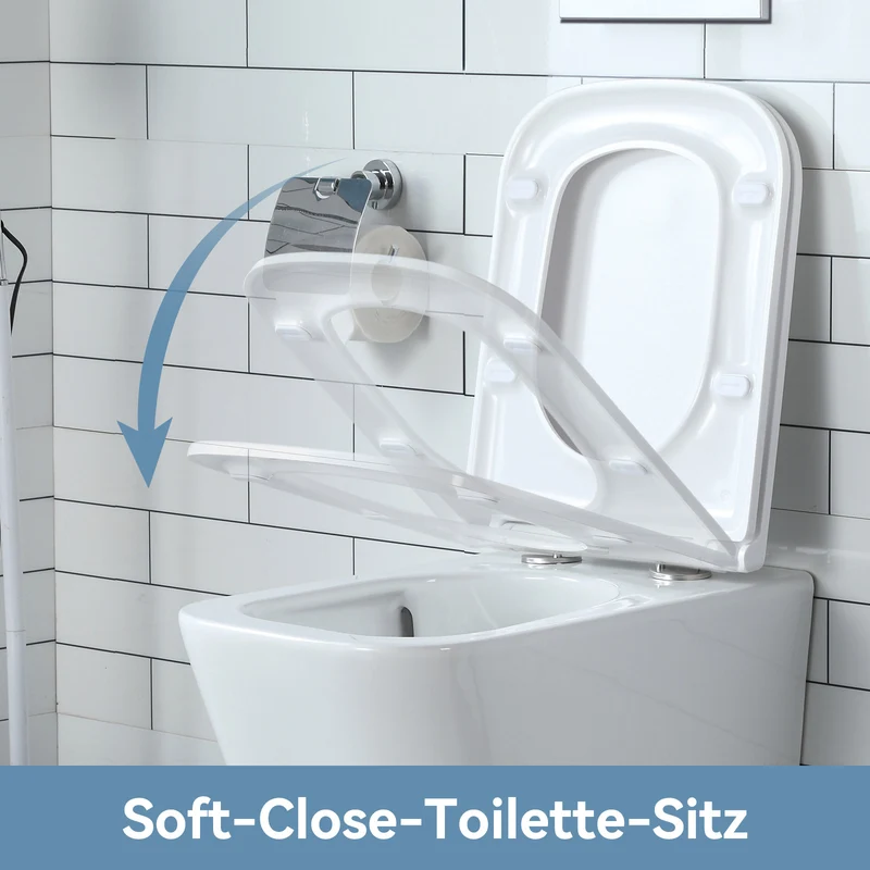 HOROW UG07S Spülrandloses Wand-WC