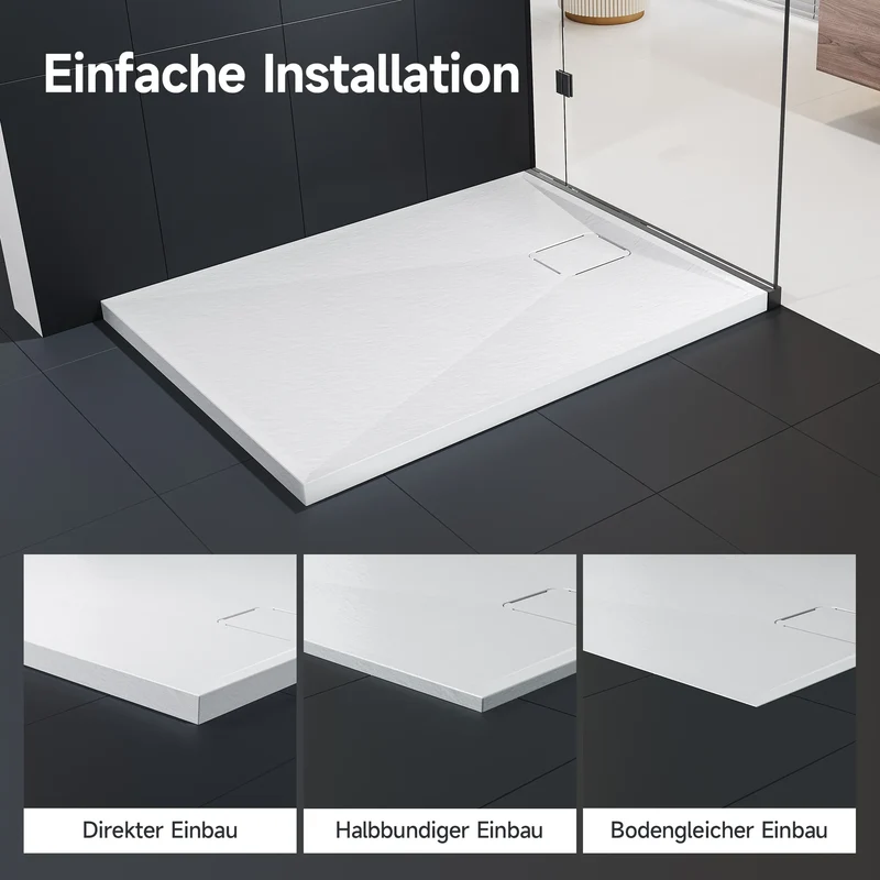 HOROW D10080W – Modernes Duschtassen-Design für jedes Badezimmer