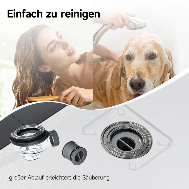 HOROW D10080W – Modernes Duschtassen-Design für jedes Badezimmer