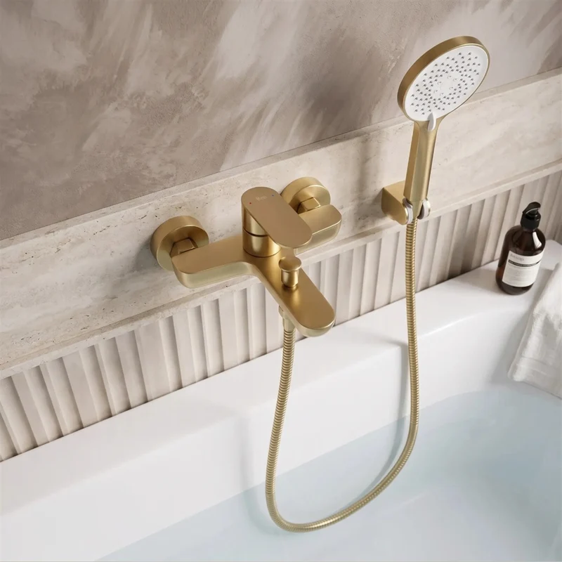 Wannenarmatur Logan – Gold Matt