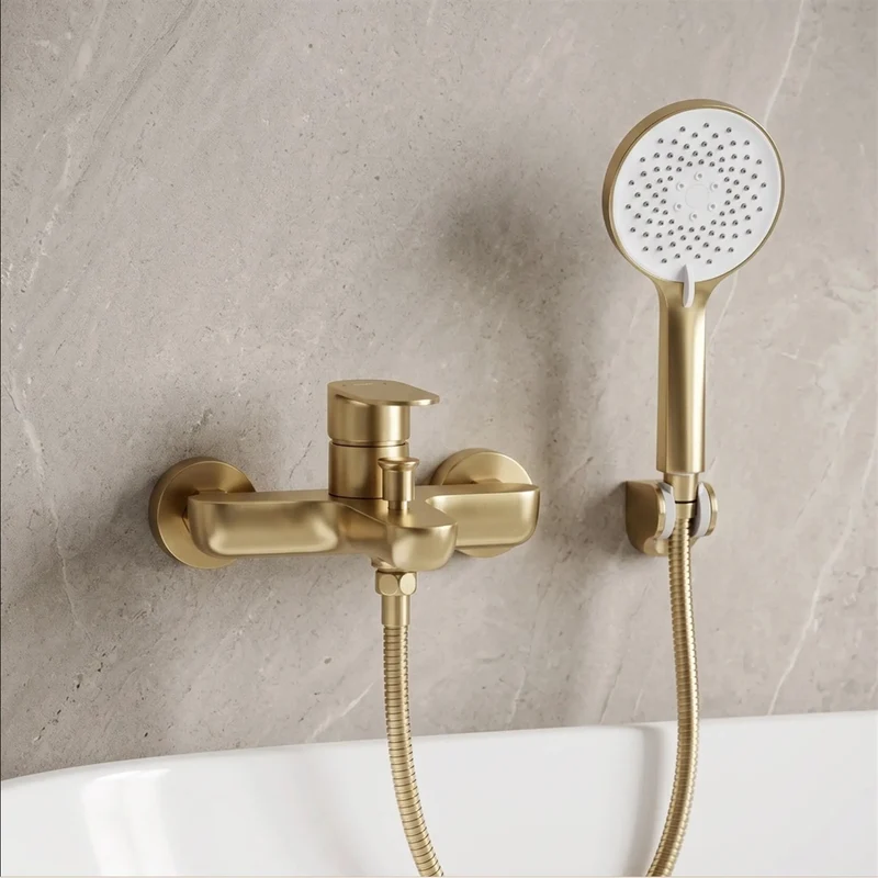Wannenarmatur Logan – Gold Matt