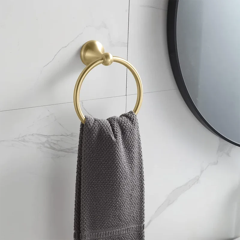 Handtuchhalter Ring 5710 Galo - Gold Matt